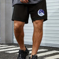 Surfing Graphic Print Men's Shorts