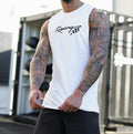 Racing Graphic Print Men's Tank Top-C