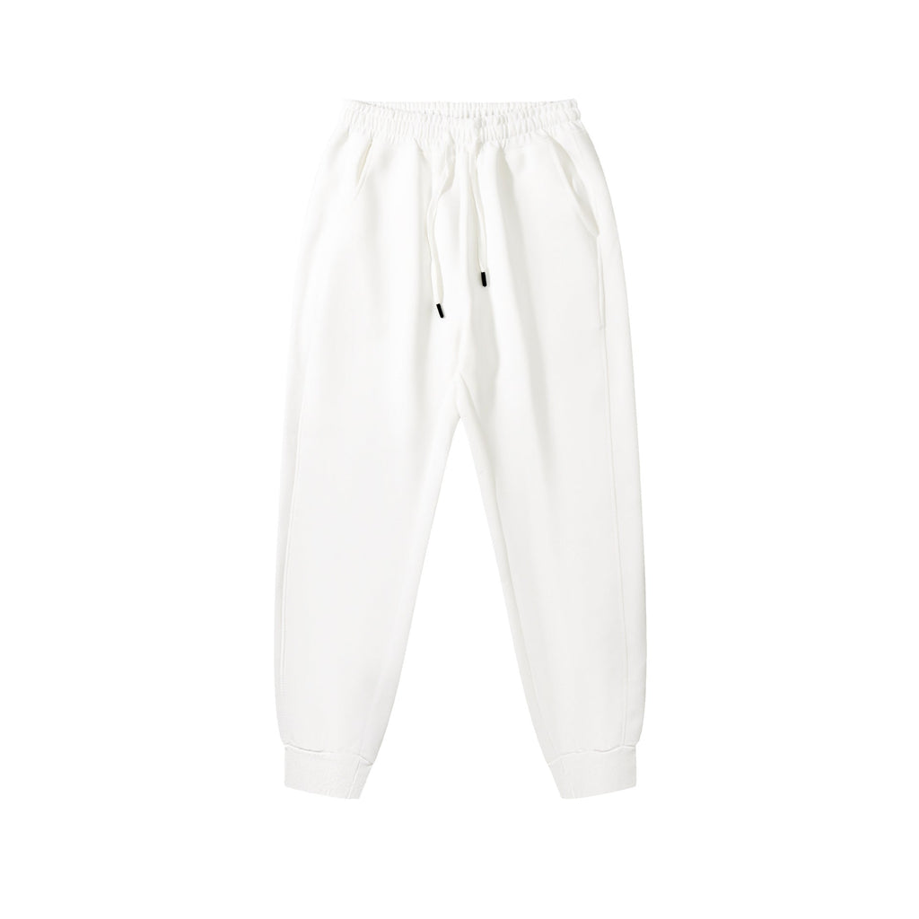 Men's White Color Sweatpants – Soft Cotton Joggers for Workout, Training & Everyday Wear