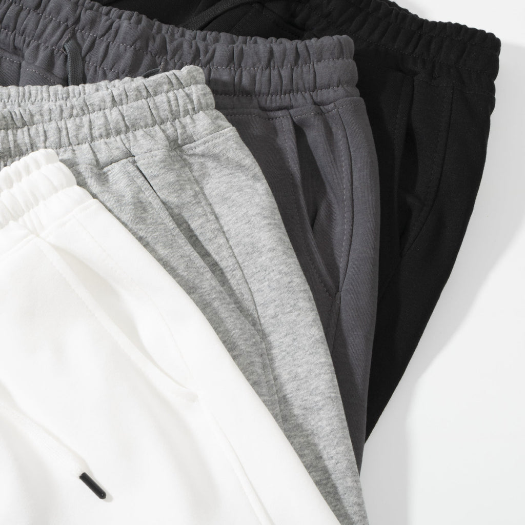 Men's White Color Sweatpants – Soft Cotton Joggers for Workout, Training & Everyday Wear